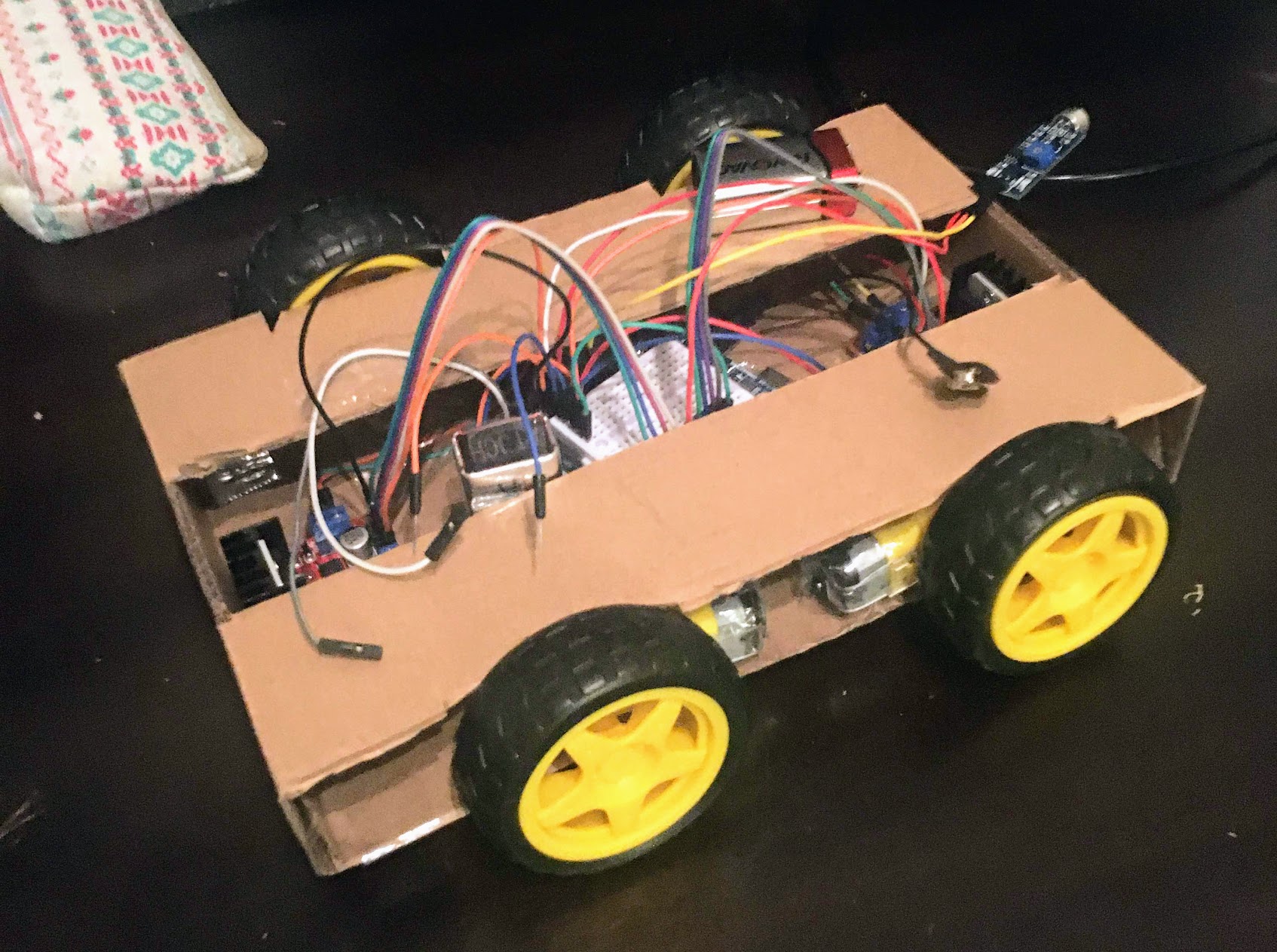 Clap-Controlled Car